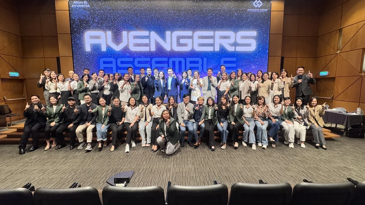 ทีมตัวแทนประกัน Avengers Group อลิอันซ์ อยุธยา กว่า 50 ชีวิต